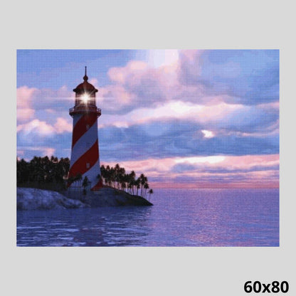 Majestic Lighthouse 60x80 - Diamond Art Kit