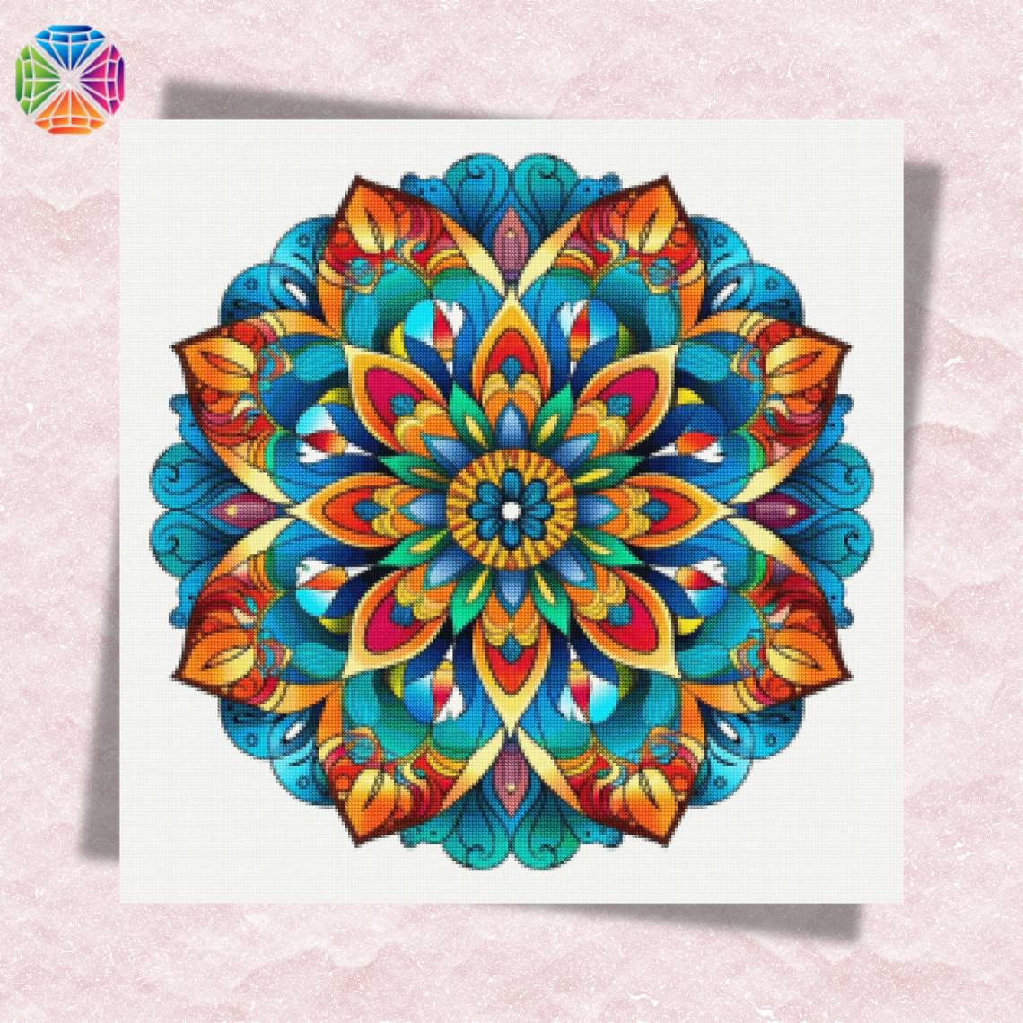 Mandala Meadow - Diamond Painting