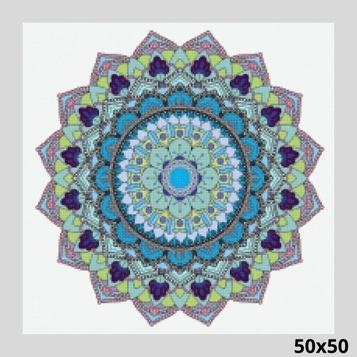 Mandala V 50x50 - Diamond Painting