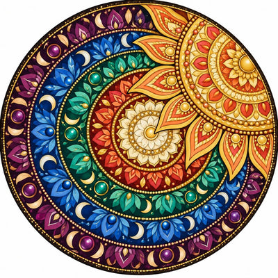 Mandala of Happiness - Diamond Painting