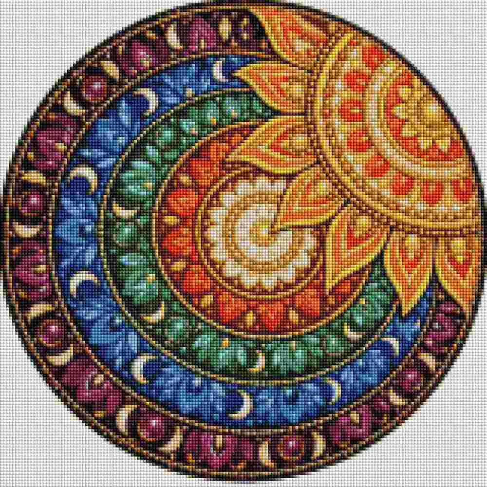 Mandala of Happiness - Diamond Art