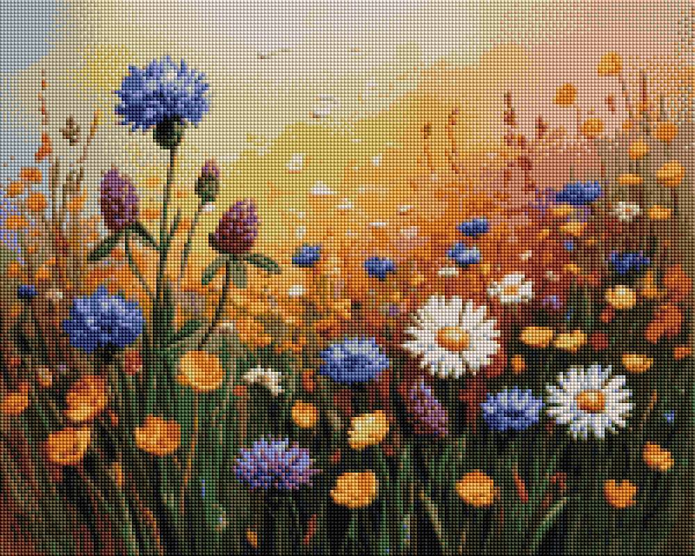 Meadow Flowers - Diamond Art