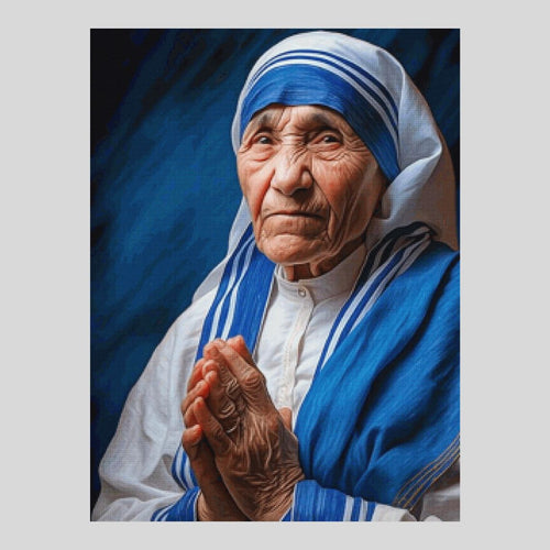 Mother Teresa Paint with Diamonds