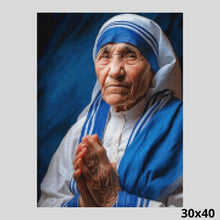 Load image into Gallery viewer, Mother Teresa 30x40 Paint with Diamonds
