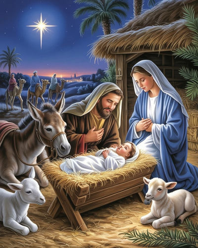 Nativity of Jesus - Diamond Painting
