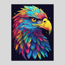 Load image into Gallery viewer, Neon Eagle Diamond Painting
