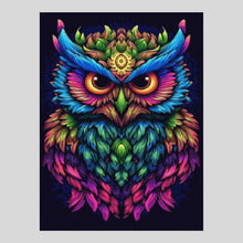 Load image into Gallery viewer, Neon Owl - Paint with Diamonds
