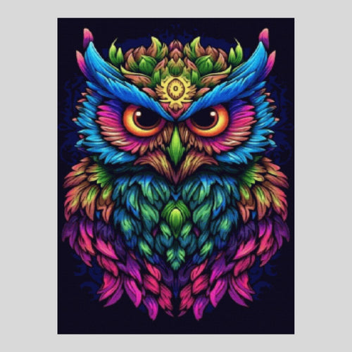 Neon Owl - Paint with Diamonds