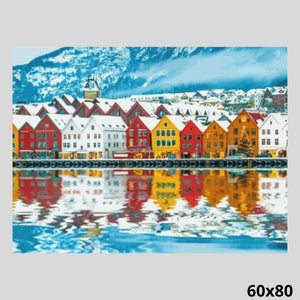 Norway Town 60x80 - Diamond Art World