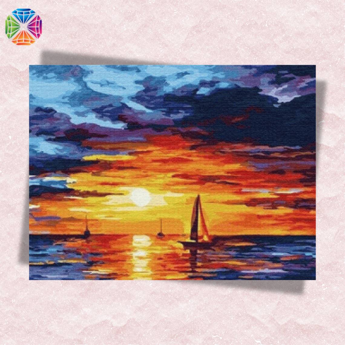 Ocean Sunset - Diamond Painting