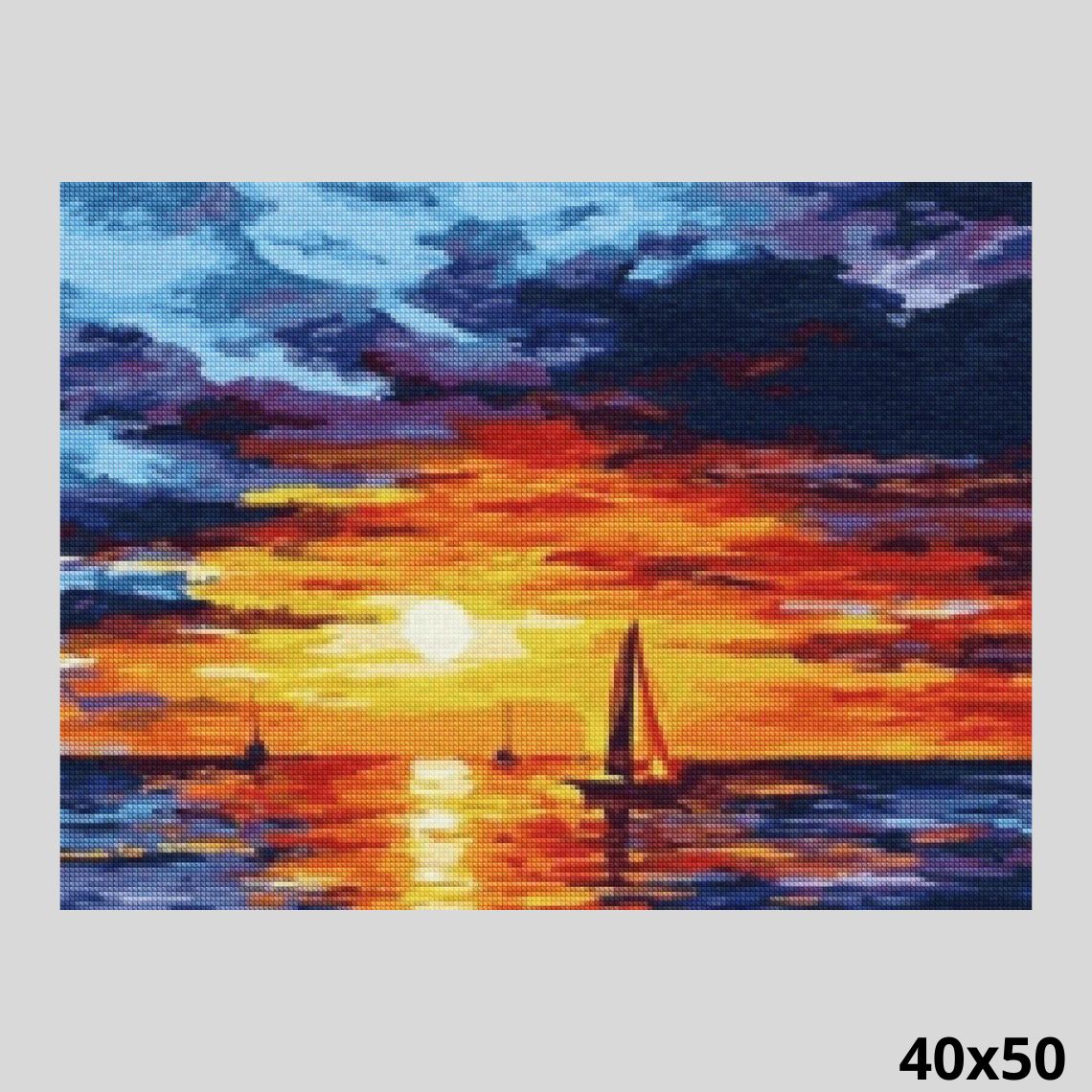 Ocean Sunset 40x50 - Diamond Painting