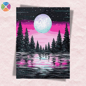 Pink Dusk - Diamond Painting