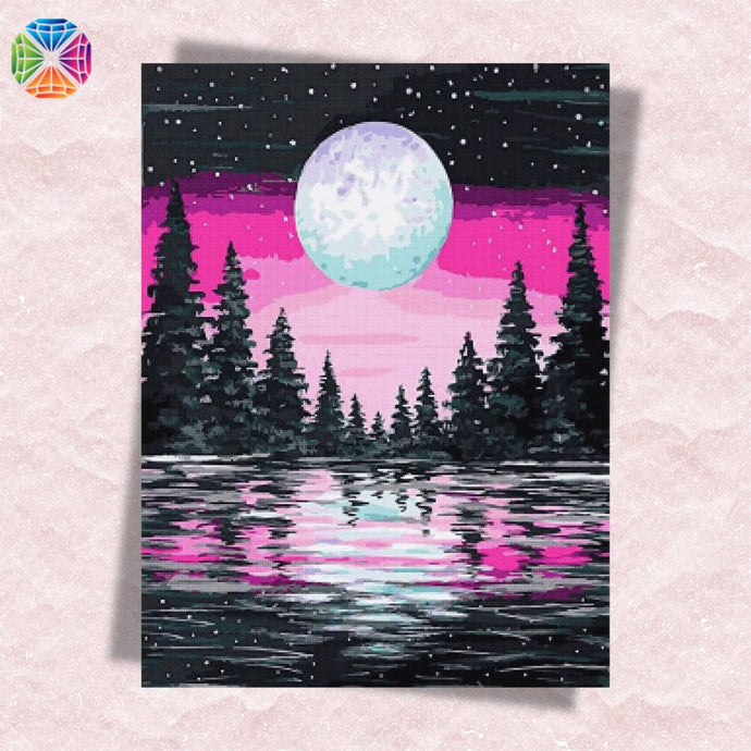 Pink Dusk - Diamond Painting