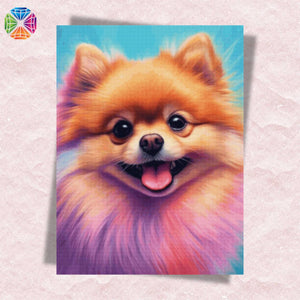 Pomeranian Puppy - Diamond Painting