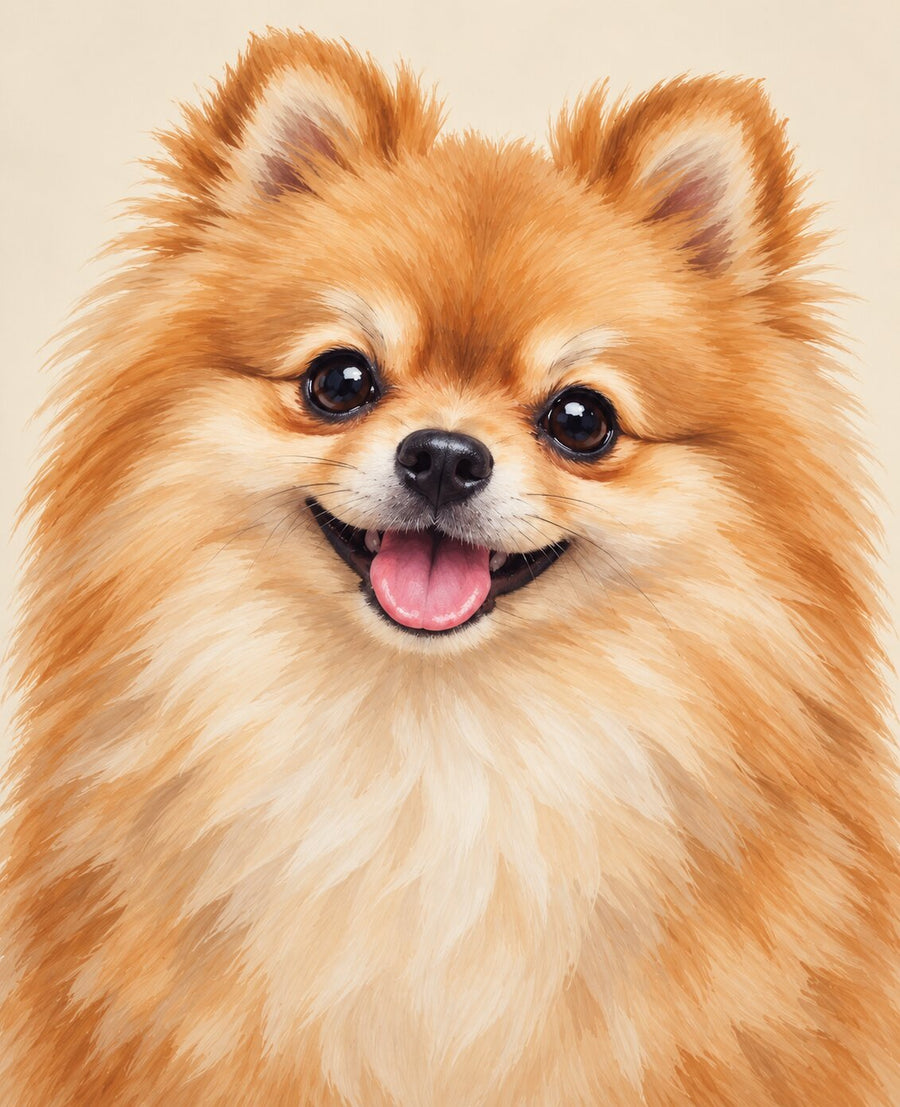 Pomeranian Puppy – Diamond Painting