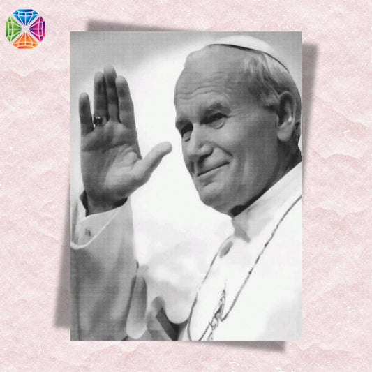 Pope John Paul II - Diamond Painting