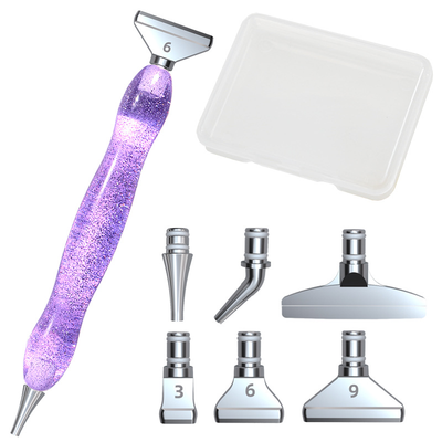 Pink Premium Ergonomic Diamond Painting Pen Set