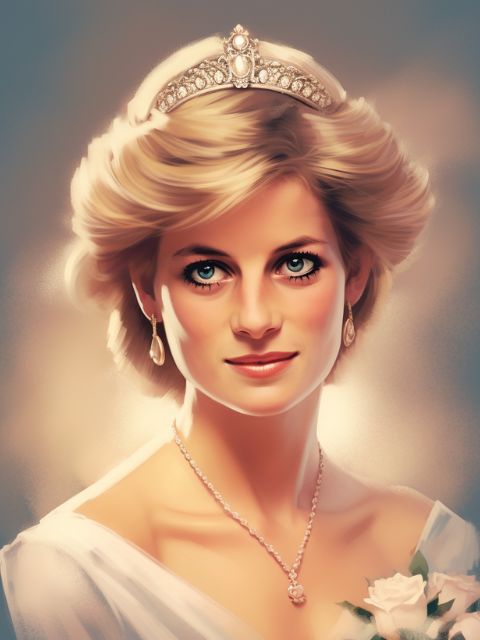 Princess Diana - Diamond Painting