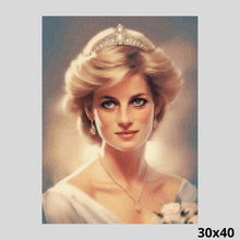 Load image into Gallery viewer, Princess Diana 30x40 Diamond Painting
