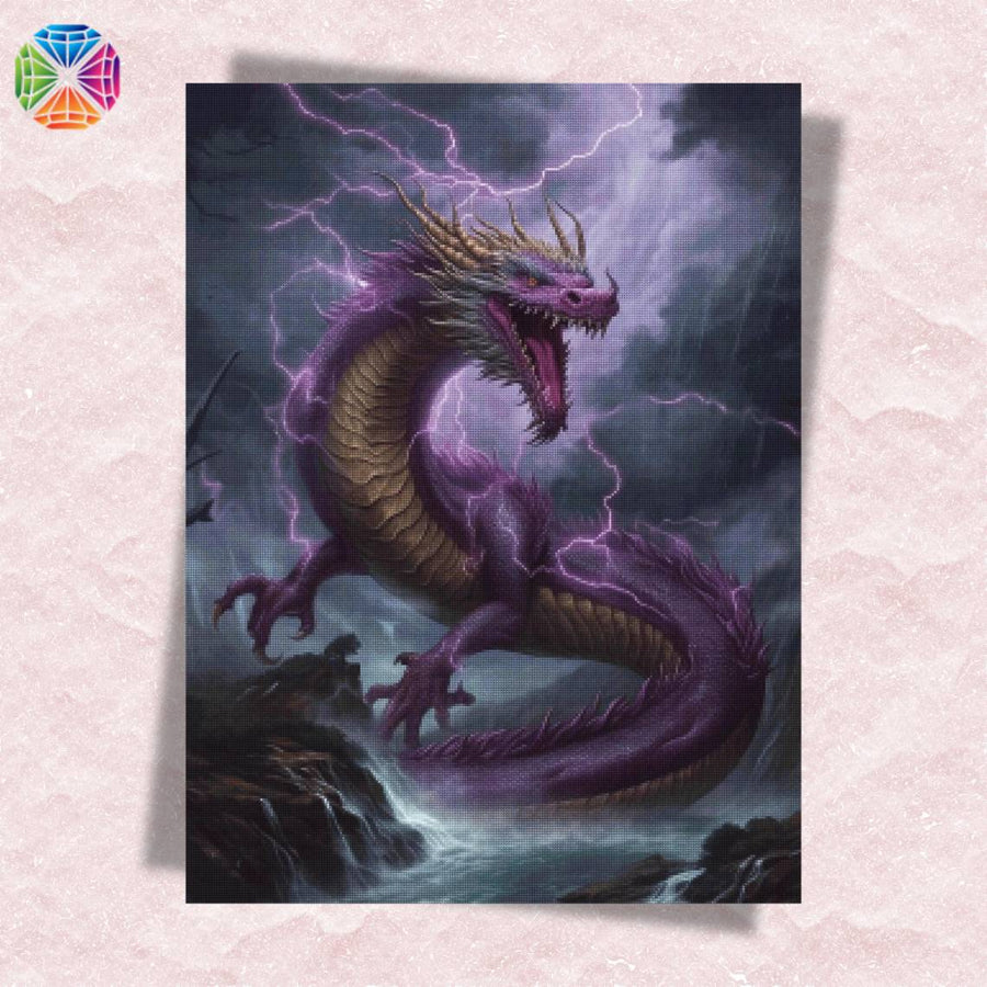 Purple Dragon – Diamond Painting