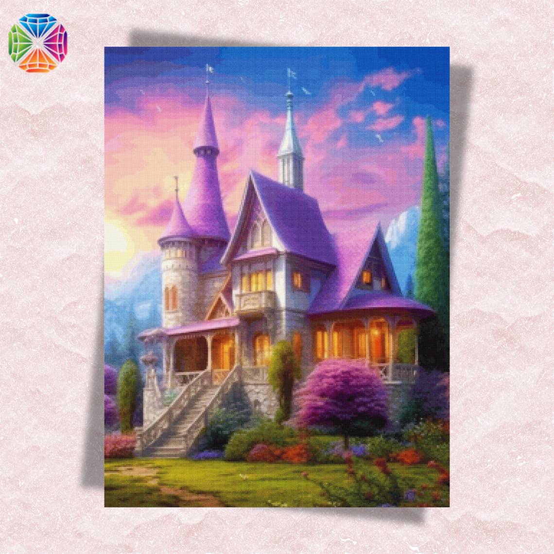 Purple Home Romance - Diamond Painting