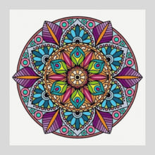 Load image into Gallery viewer, Purple Mandala - Diamond Art World
