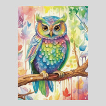 Load image into Gallery viewer, Rainbow Owl - Diamond Painting
