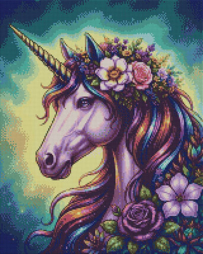 Rainbow Unicorn Diamond Art