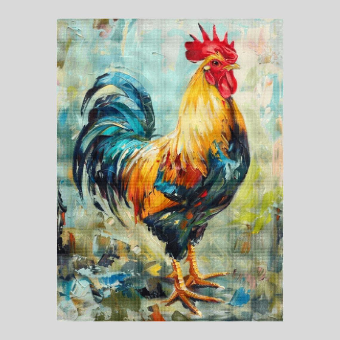 Rooster - Diamond Painting
