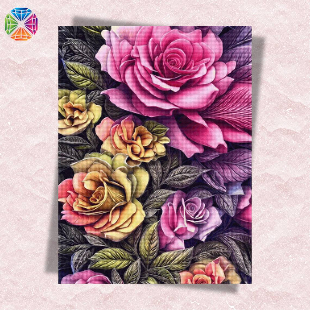 Rose Diamond Painting Kits – Diamond Art World Kits