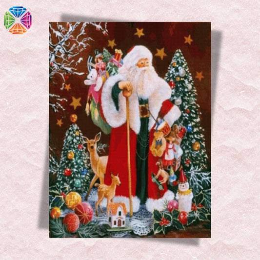 Santa Claus Christmas - Diamond Painting