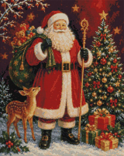 Santa Claus Christmas - Diamond Art
