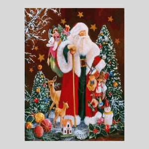 Santa Claus Christmas - Diamond Painting
