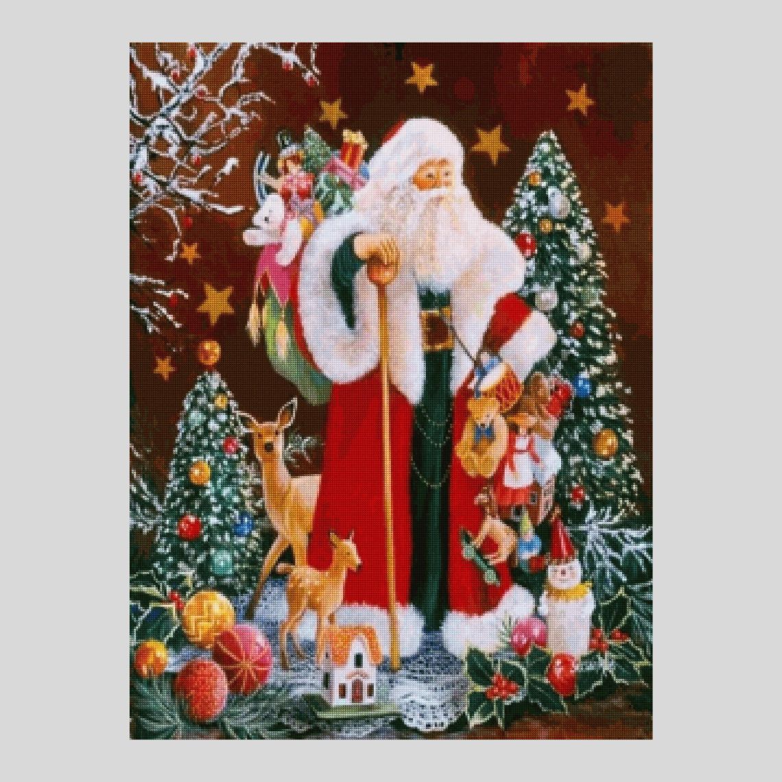 Santa Claus Christmas - Diamond Art World
