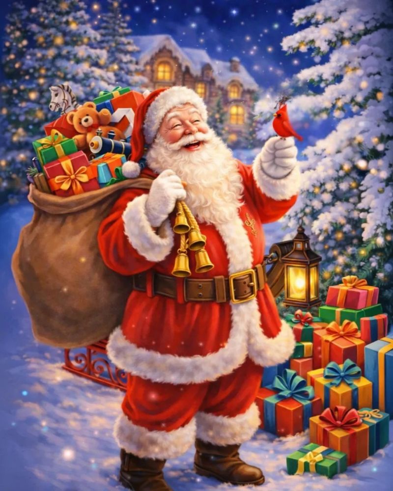 Santa Claus Diamond Painting – Diamond Painting