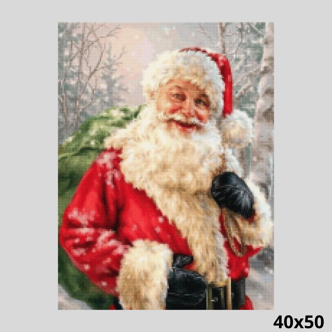 Santa Claus - Diamond Art World – Diamond Art World Kits