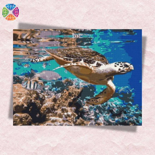 Sea Turtle - Diamond Painting