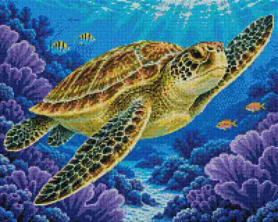Sea Turtle - Diamond Painting