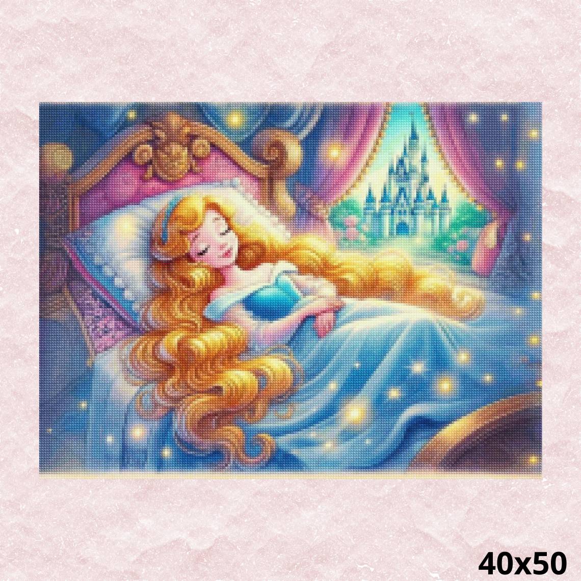 Sleeping Beauty 40x50 - Diamond Painting