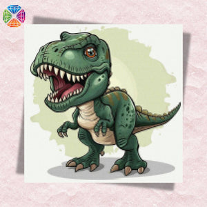 Small T-Rex - Diamond Painting for Kids