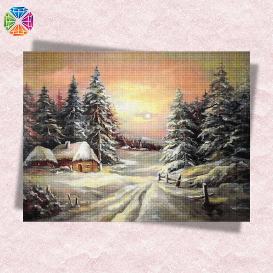 Snowy Country – Diamond Painting
