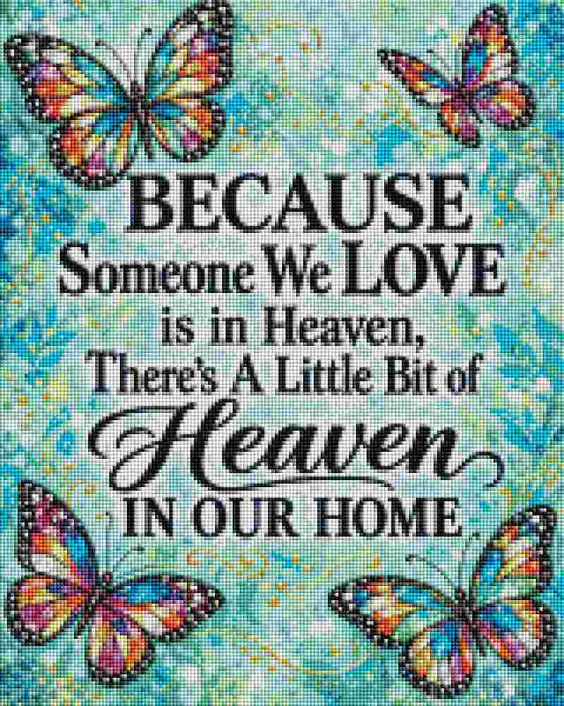 Someone in Heaven - Diamond Art