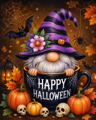 Spooky Gnome - Diamond Painting