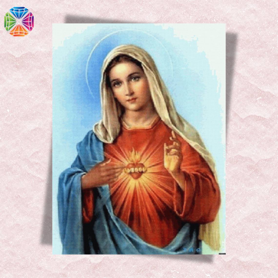 つ*た様 オークション【巨大ポスター付き】The Jesus And Mary Virgin Mary and Child Jesus Over the World by The Faith Gift