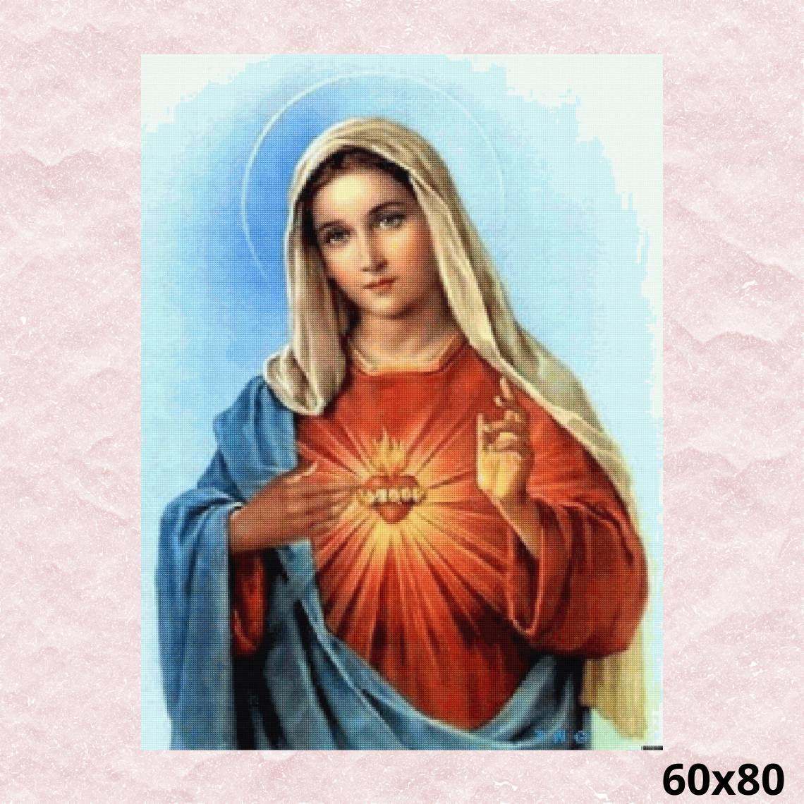 St Mary Mother of Jesus 60x80 - Diamond Painting