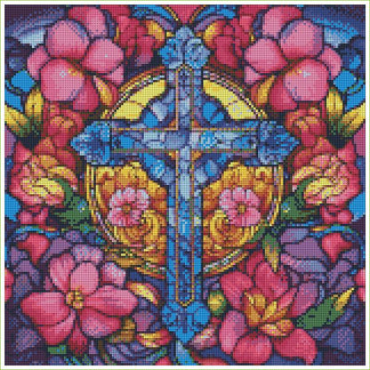 Stained Glass Sanctuary - Diamond Art