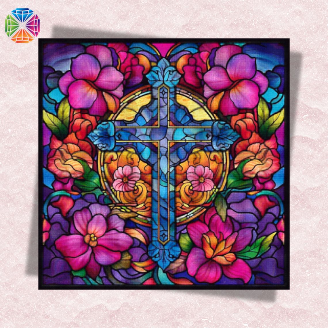 Stained Glass Sanctuary - Diamond Painting