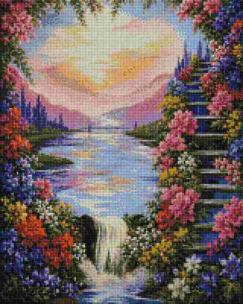 Stairs to Heaven - Diamond Art