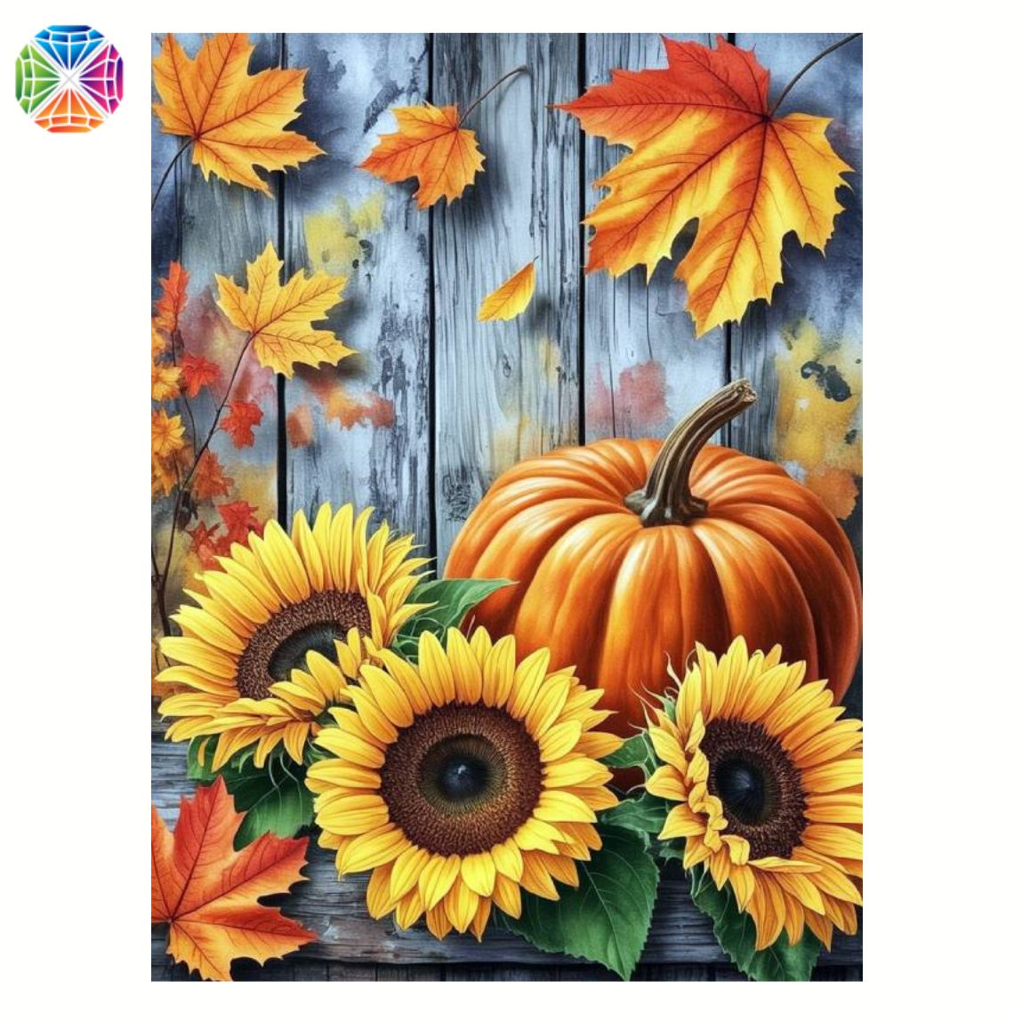 Sunflower Arrangement - Diamond Painting