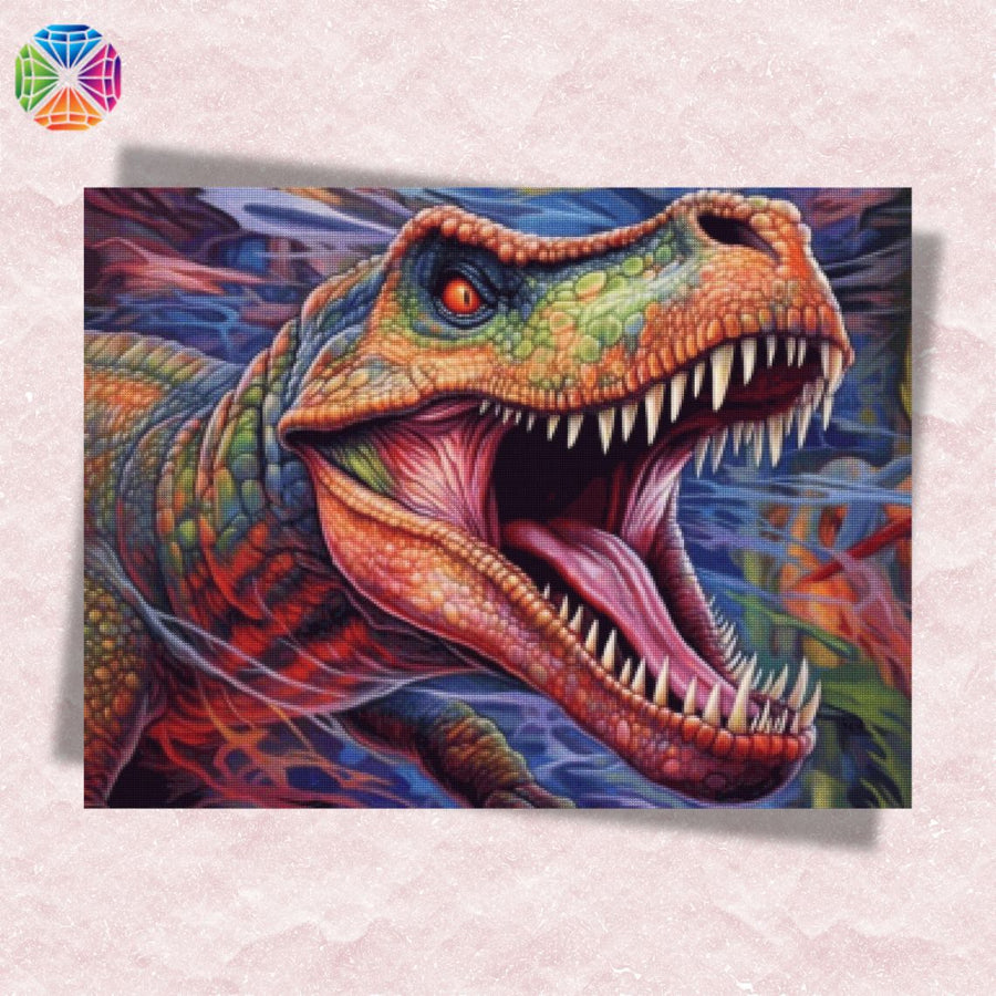 T-Rex-Dinosaur Diamond Painting – Diamond Painting
